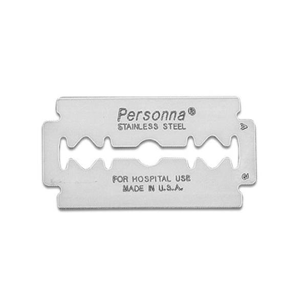 Blade Surgical Prep Personna 43x22mm Stainless Steel Non-Sterile Disp, 100/Box, 1000/Case Accutec 74-0002-0000