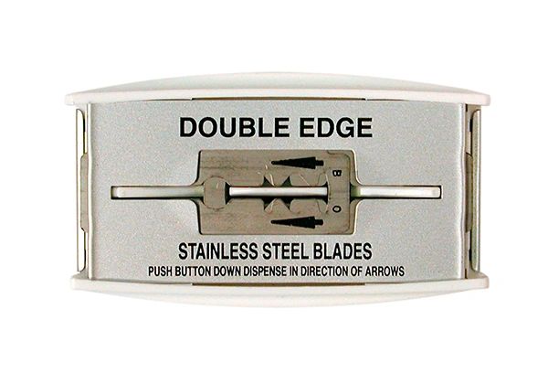 Blade, Coated & Oiled, Double Edge, Stainless Steel, 10/dp, 500 dp/cs , Accutech 95-0912-0000