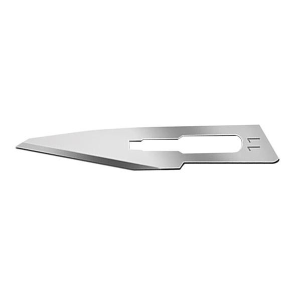 Personna, MicroCoat, Surgical Blade, Stainless Steel, Size 11, Sterile, 50/bx, 6bx/cs , Accutec 76-0411