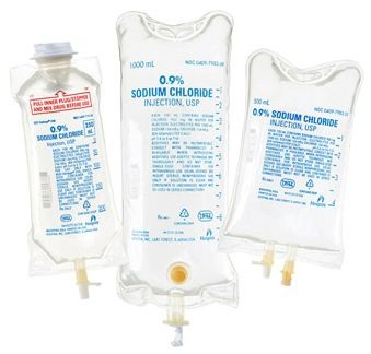 Add-Vantage® Replacement Preparation Sodium Chloride 0.9% Intravenous IV Solution Flexible Bag 250 mL , Hospira 710102