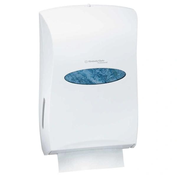 Towel Dispenser C-Fold / Multifold Windows Scottfold Pearl White 1/Ca , Kimberly Clark 09906