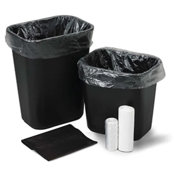 Trash Bag 60gal HDPE 17mics Star Seal 25/Roll 8 Rolls 38x60" Clear Coreless Roll 200/Case , Medegen RS386017N