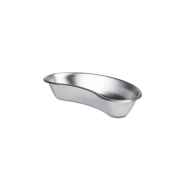 Basin Emesis 56oz 6-1/2x12-1/8" Silver Reusable Stainless Steel Kidney Each , Medegen 88620