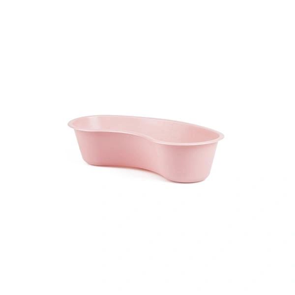 Basin Basin 16oz 3-4/5x8-2/5" Dusty Rose Disposable Polypropylene Kidney Graduated 250/Case , Medegen H300-10