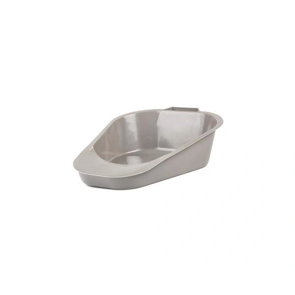 Bedpan Fracture 13x9-1/4" Gray Reusable With Handle Non-Sterile 50/Case , Medegen H100-11