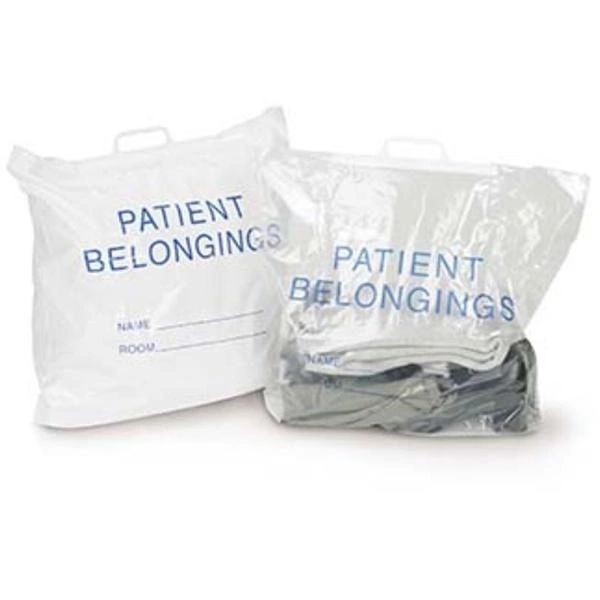 Patient Bag LLDPE Film 20x20x4" White/Blue 5gal Reusable 250/Case , Medegen 50-20