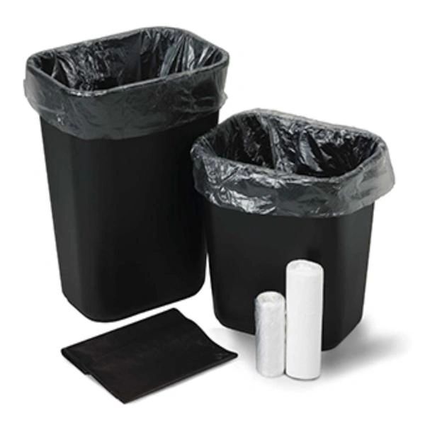 Trash Bag 44gal HDPE 14mic Star Seal 25/Roll 10 Rolls 37x46" Clear Coreless Roll 250/Case , Medegen RS374614N