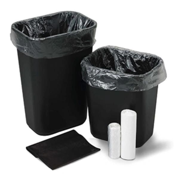 Trash Bag 12-16gal HDPE 6mic Star Seal 50/Roll 20 Rolls 24x33" Clear Coreless Roll 1000/Case , Medegen RS243306N