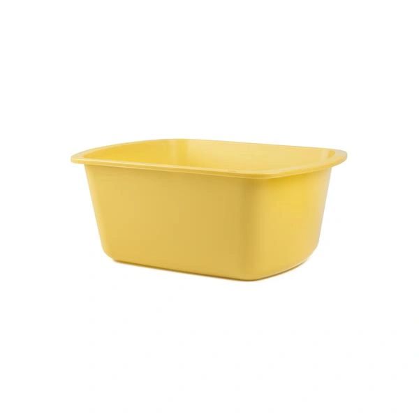 Basin Wash 7qt 5x13x10" Gold Disposable Polypropylene Non-Sterile , 50/Case , Medegen H362-05