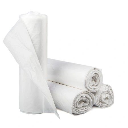 Trash Bag 12 to 16 gal. Clear LLDPE 0.70 Mil. 24 X 32 Inch Star Seal Bottom Coreless Roll, 500/Case, MC BR2432MDC