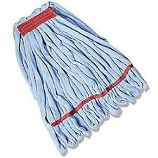 Heavy Duty Wet Mop Head 16 oz , Blue , 12/Case , ULN S-7122-Blue