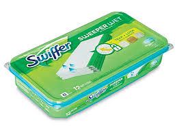 Swiffer Sweeper Pads Wet Cloths , 144/Case , ULN S-13901-Case