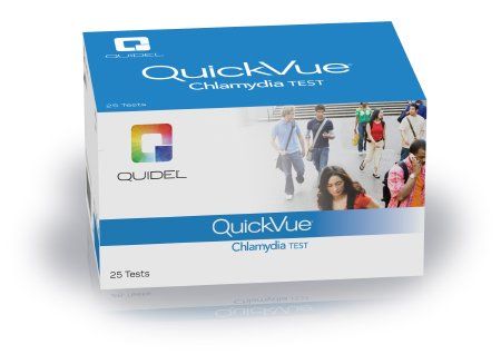 QUICKVUE CHLAMYDIA Rapid Test , 25/Box , 10 Box/Case , Quidel 0B006