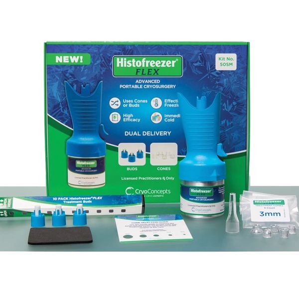 Cryosurgery Kit Histofreezer FLEX 50 Buds , Each Pack ,5 Packs/Case , CryoConcepts 200-3050