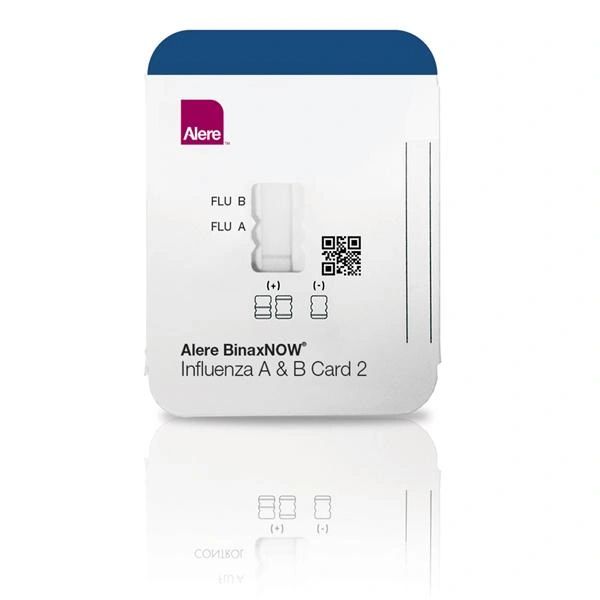 BinaxNOW Influenza A & B Card Test For DIGIVAL Only Kit 22/Box , Abbott 575000