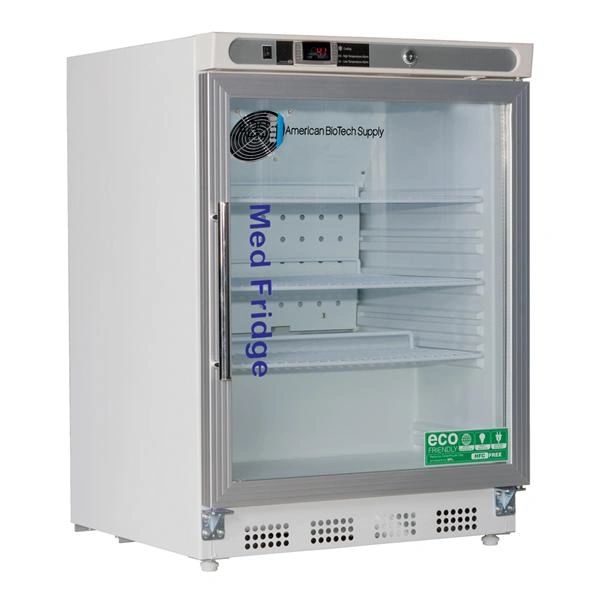 Pharmaceutical/Vaccine Refrigerator Premier MedFridge 4.6 Cu Ft Keyed Door Lock , American BioTech PHABTHCUCBI0404G