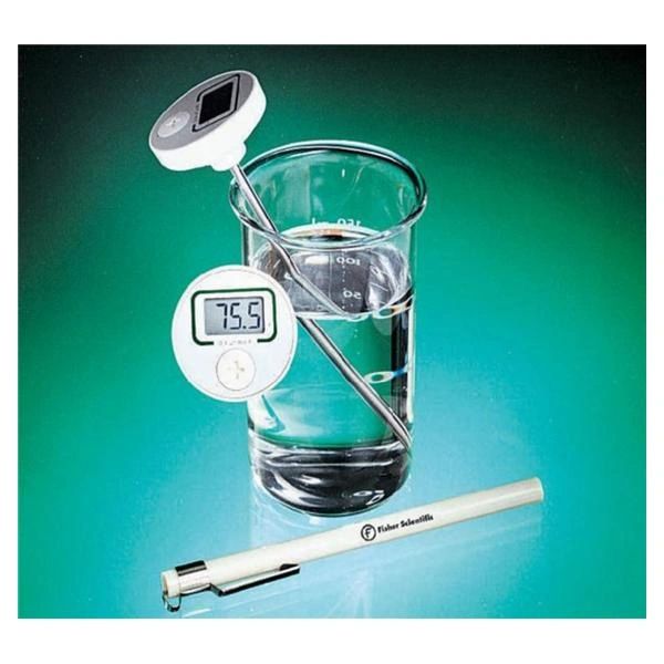 Thermometer Laboratory Traceable -50 to 300C/-58 to 572F LCD Digital Display , Fisher Scientific 15078D