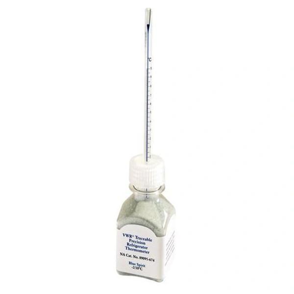 Thermometer Laboratory VWR 30mL -5 to 15C Spot Reading 125mm 0.5 Divisions , 89095-676