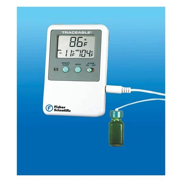 Thermometer Vaccine Traceable 5mL -50 to 70C/-58 to 158F Digital Triple LCD Display , Fisher Scientific 15077720