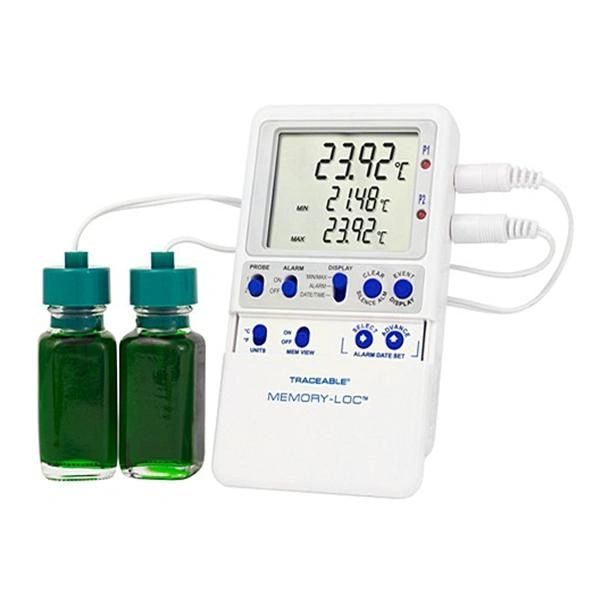 Traceable Memory-Loc Data Logging Thermometer ABS Plastic -50 to 70°C Each , Control 6441