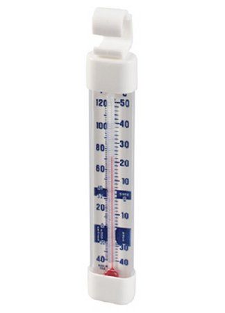 Refrigerator / Freezer Thermometer Fahrenheit / Celsius -40° to +122°F (-40° to +50°C) Without External Probe Hanging / Standing , HCL 3010