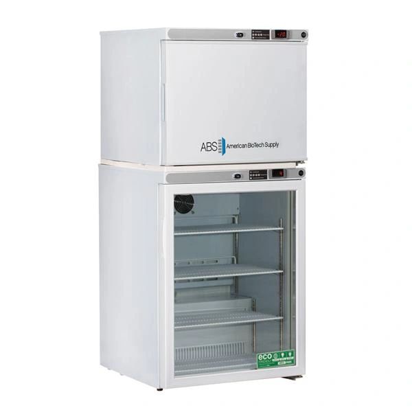 Refrigerator/Freezer Laboratory Premier 5.2 Cu Ft/1.7 Cu Ft Keyed Door Lock 2 Door 1 to 10/-15 to -25C Cycle Defrost , ABS ABTHCRFC7