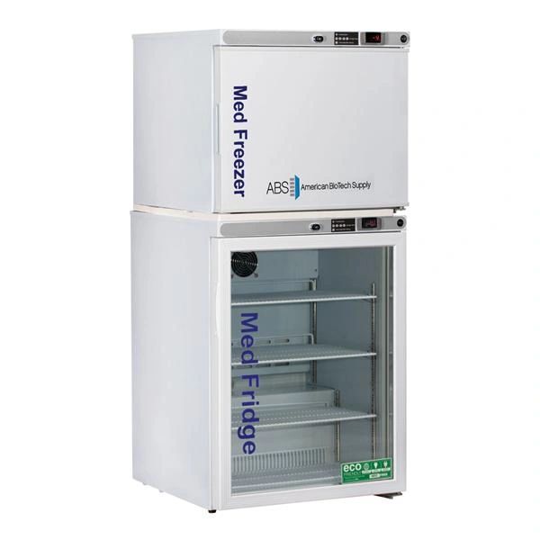 Refrigerator/Freezer Pharmaceutical/Vaccine Premier 7 Cu Ft Keyed Door Lock 1 Glass Door/1 Solid Door 2 to 8/-15 to -25C 3 Shelves/ 2 Shelves , ABS PHABTHCRFC7A