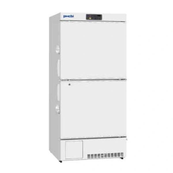 Pharmaceutical/Vaccine Freezer PHCbi 16.9 Cu Ft Dual Door -40°C Upright , PHC MDF-MU549DHL-PA