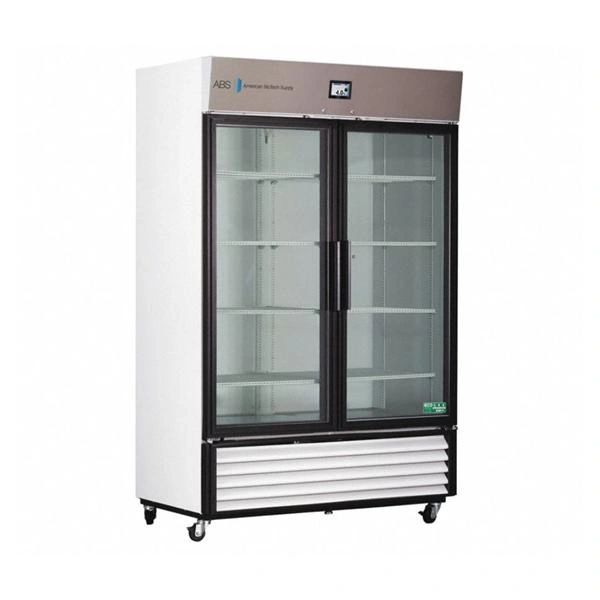 Refrigerator Laboratory TempLog Premier 49 Cu Ft Keyed Door Lock 2 Swing Glass Doors 1 to 10C Cycle Defrost , ABS ABTHC49TS