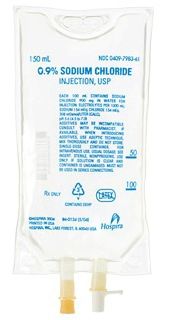 Caloric Agent Dextrose / Sodium Chloride, Preservative Free 5% - 0.45% Intravenous IV Solution Flexible Bag 1000 mL , Each , Hospira 792609