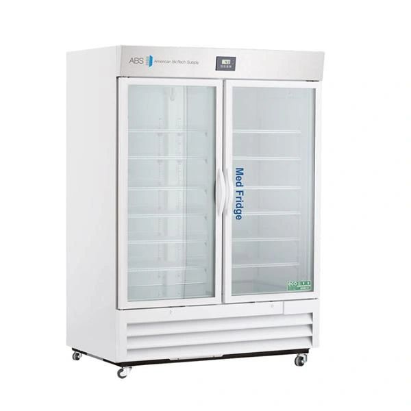 Refrigerator Pharmaceutical/Vaccine Premier MedFridge 49 Cu Ft Keyed Door Lock 2 Glass Swing Doors 2 to 8C Cycle Defrost , ABS PHABTHC49G