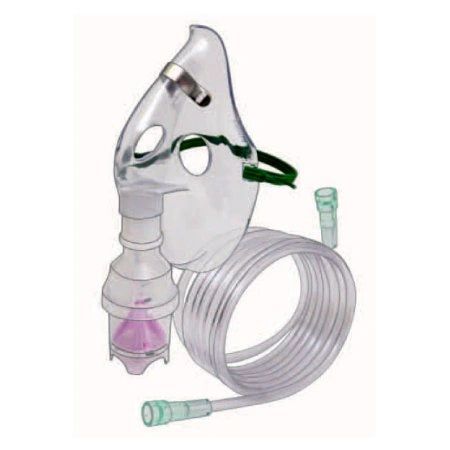 Compressor Nebulizer System Small Volume 5 mL Medication Cup Universal Aerosol Mask Delivery , 50/Case , Dynarex 5604