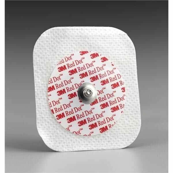 EKG/ECG Electrode Red Dot 2.2x2" 1000/Case , 3M 2271-50