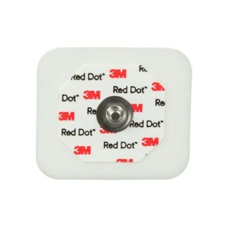 Electrode Electrocardio Red Dot 4x3-1/2cm 50/Package, 20 PK/Case , 3M 2570