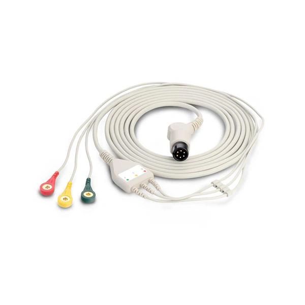 Cable Electrocardio Edan 3 Lead Each , Edan Diagnostics - 01.57.471095