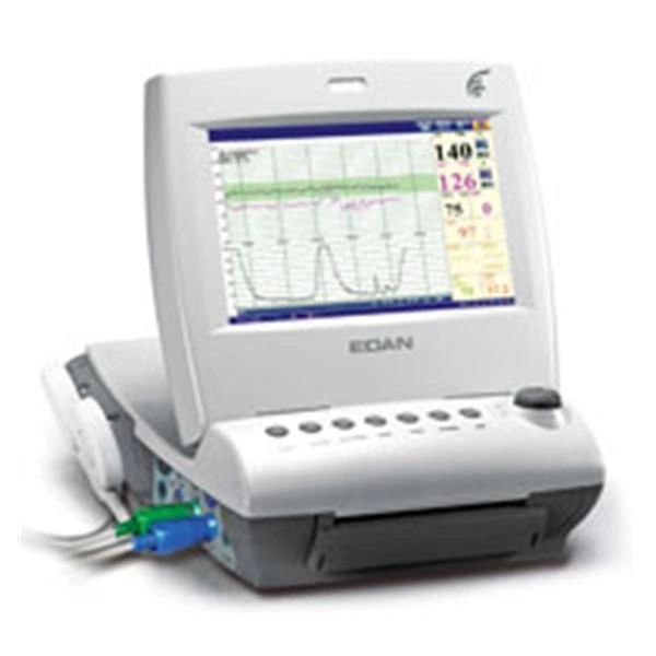 Fetal Monitor 1 bpm Resolution, +2 bpm Accuracy, 0 to 100 mmHg Pressure Range, 100 to 240 V Operating Voltage, Automatic/Manual Zero Mode , Edan Diagnostics F6