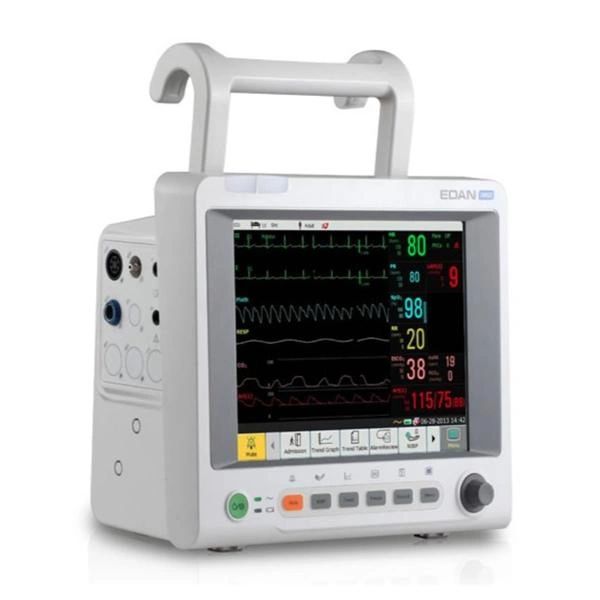 Monitor Continuous iM60 10.1" LCD Color ECG/EKG NIBP SPO2 CO2 Temp Printer Edan Diagnostics iM60.CS.P