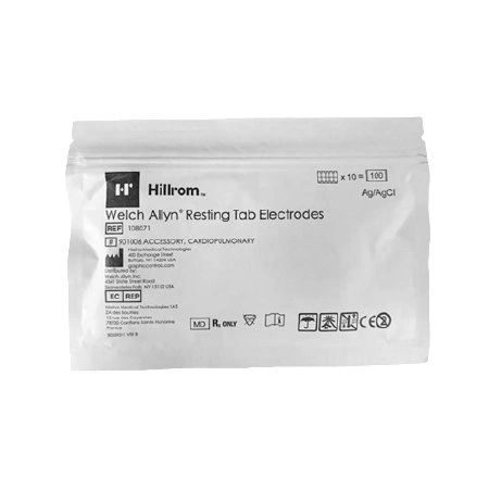 Hillrom ECG Monitoring Electrodes, 300/cs , WelchAllyn 108070