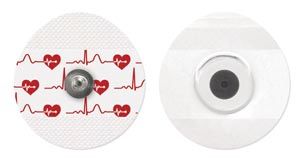 Electrode, Cloth, Adult, Oval, 43mm x 45mm, General Purpose, Stress & Holter, 30/pch, 200 pch/bx , Bio Protech T816-30