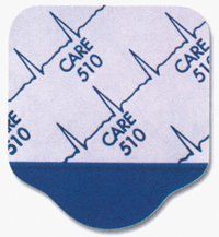 EKG/ECG Electrode Resting EKG Care Gel , 100/Pack , 1000/Box , 4000/Case , 1x1-3/16" 510 Series , Cardinal -EF00149