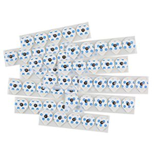SilverTRACE FIRST P28MO ECG/EKG Electrode, Wet Gel, Foam Rectangle, Adult, Disposable, 1600/bx , Vyaire 2014776-001