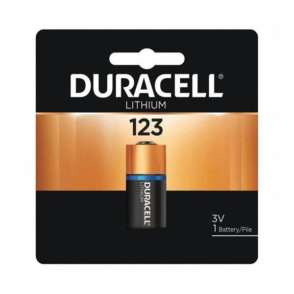 Ultra Photo Lithium Battery CR123 , 6/Case , Duracell DL123ABPK