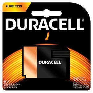 Battery, Alkaline, Size J, 6V, 6/bx , 10 Box/Case (UPC# 66198) , Duracell 7K67BPK