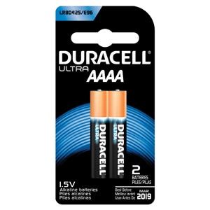 Battery, Alkaline, Size AAAA, 2pk, 6 pk/bx , 10 Box/Case (UPC# 66287) , Duracell MX2500B2PK