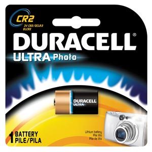 Battery, Lithium, Size DLCR2, 3V, 6/bx, 6 bx/cs , Duracell DLCR2BPK