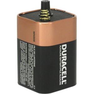 Battery, Alkaline, 6V, Spring Top, 6/Box , 10 Box/Case , Duracell MN908