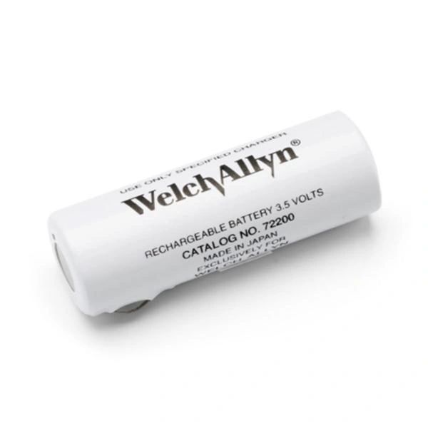 Battery Rechargeable For Power Handles Black 3.5v Disposable Each , Welch Allyn 72200