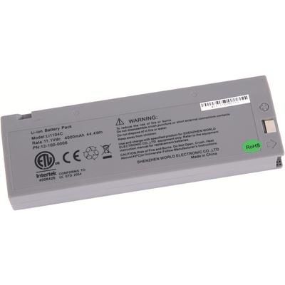 AccuWave Plus ORM-D Battery Lithium, 11.1V For 4000MAH, M8500VET , Biolight 12-100-0006