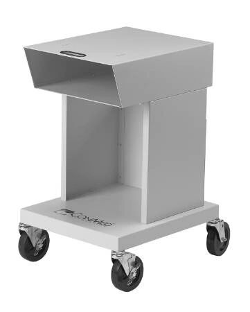 Electrosurgical Cart Metal Silver , Conmed 60-5480-001