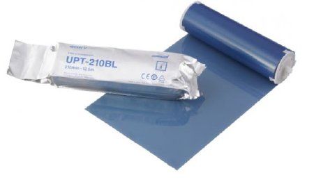 Blue Transparency Film, 210mm x 12.5m, For Use With UP-980, 42 prints/rl, 5 rl/ctn, Cardinal UPT-210BL-